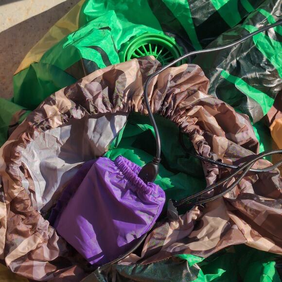 Tasanor Ride Raptor Costume Inflatable Halloween Dinosaur Dress Up Child 4-6 Yrs - Picture 4 of 10